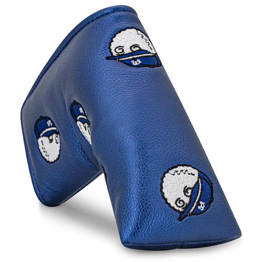 Blue Fisherman Golf Club Protective Cover, Thickened Waterproof Pu Embroidery, Driver and Fairway Wood Club Head Cover. GHGOLF2