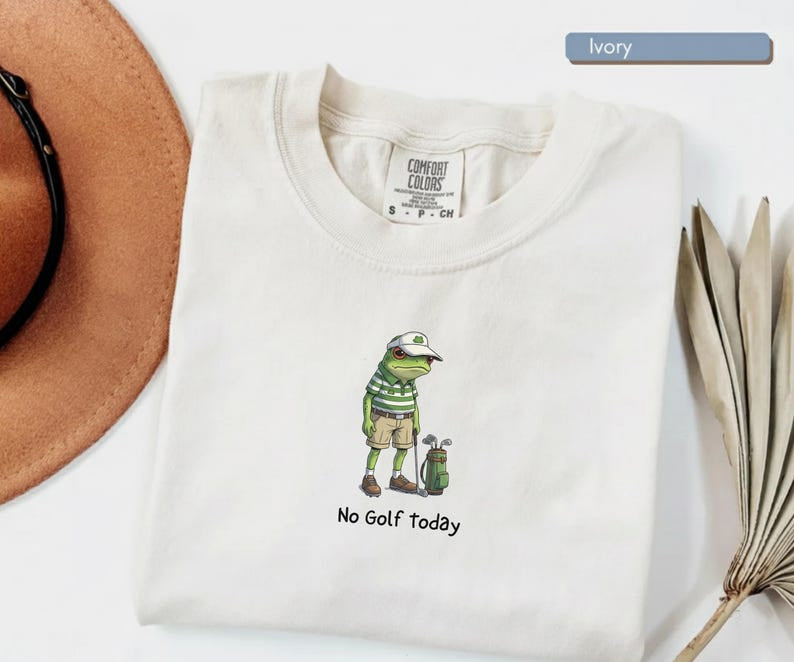 No Golf Today Shirt, Funny Golf Dad Comfort Shirt, Golf Lover Gift, Sarcastic Humor Golfing Tee CF10