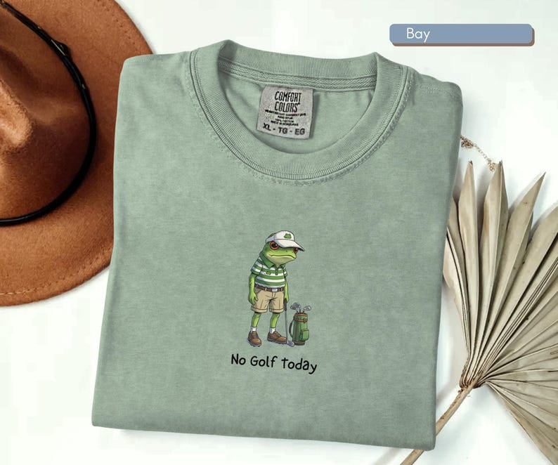No Golf Today Shirt, Funny Golf Dad Comfort Shirt, Golf Lover Gift, Sarcastic Humor Golfing Tee CF10