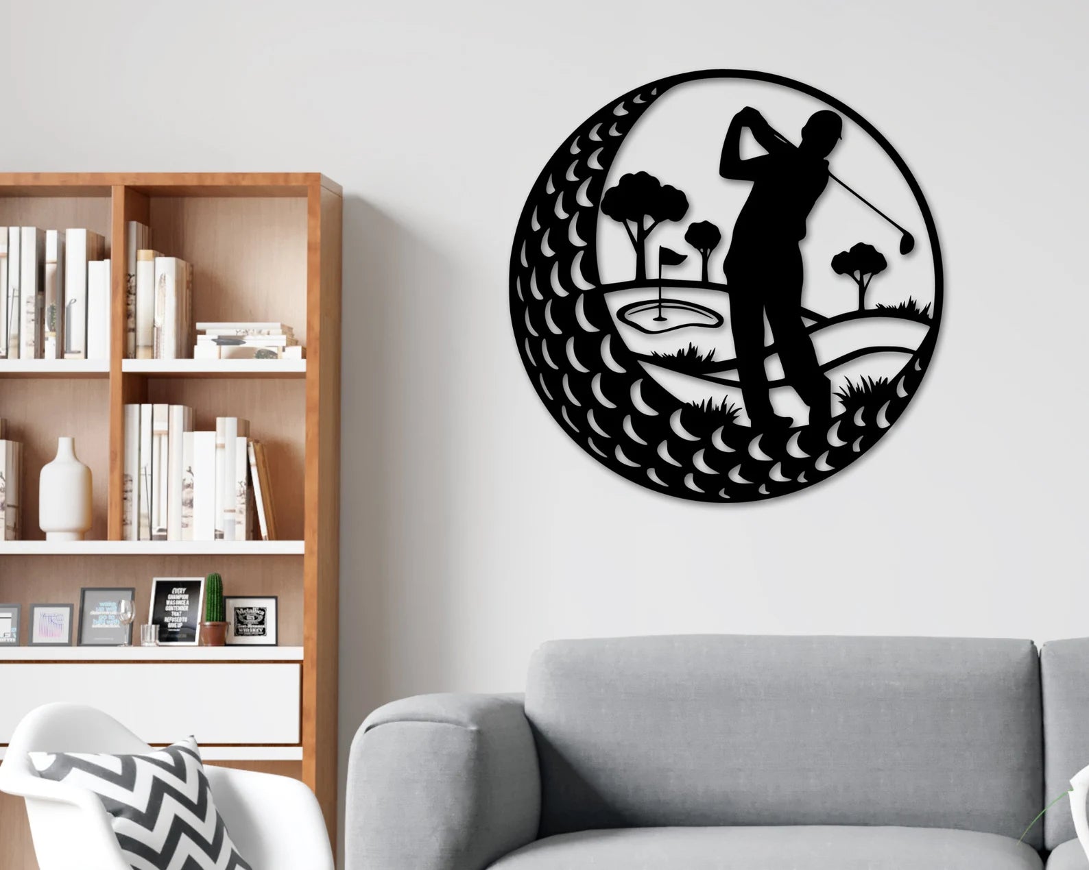 Golf Metal Sign, Golfer Metal Wall Art, Golf Course Wall Decor, Golfer Gift, Father's Day Gift, Gift for Dad, 19th Hole, Outdoor Sign Tim. MWAGTP20