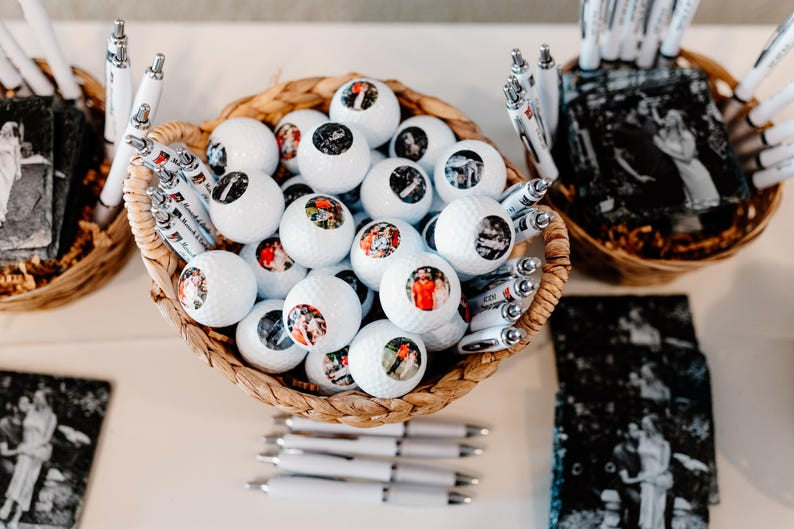 Personalized Photo Golf Balls, Funny Custom Name Photo/Pet Golf Balls, Prank Golf Gift for Him CTGB02