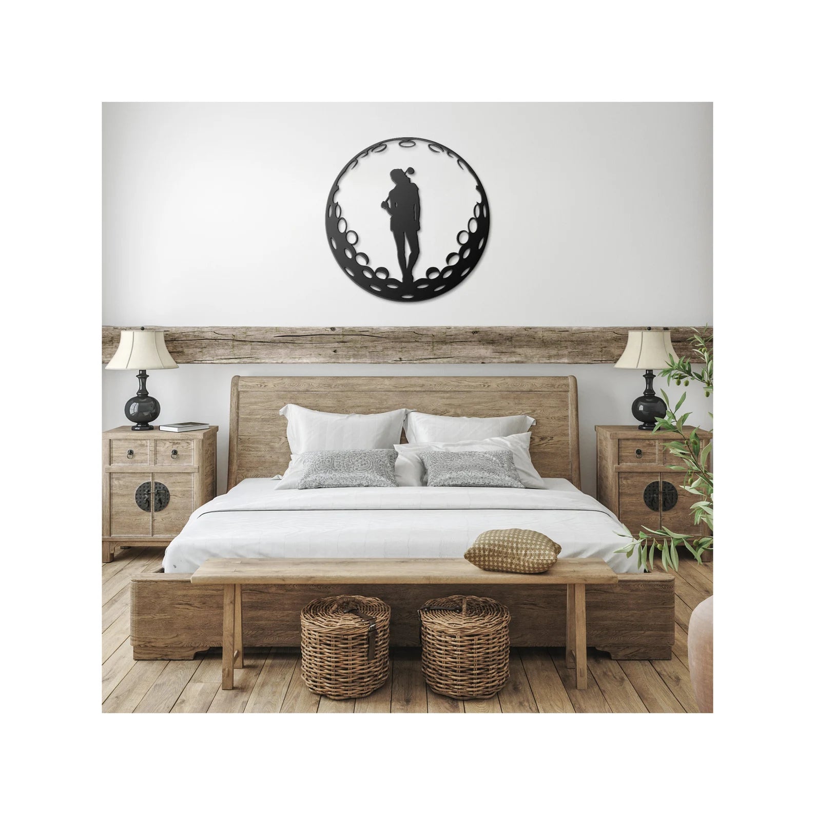 Golfer Metal Sign, Golf Art for Wall, Gifts for Golf Lovers, Golf Gifts for Her, Golfer Gifts, Golf Wall Decor, Gifts for Golfers Iris Moran. MWAGTP03
