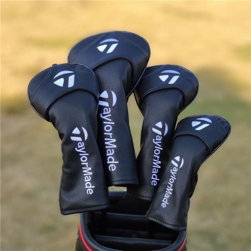 New Men's and Women's Wooden Golf Club Head Covers, Iron and Wood Club Covers, "Chicken Leg" Design with Patented Appearance. GHGOLF4