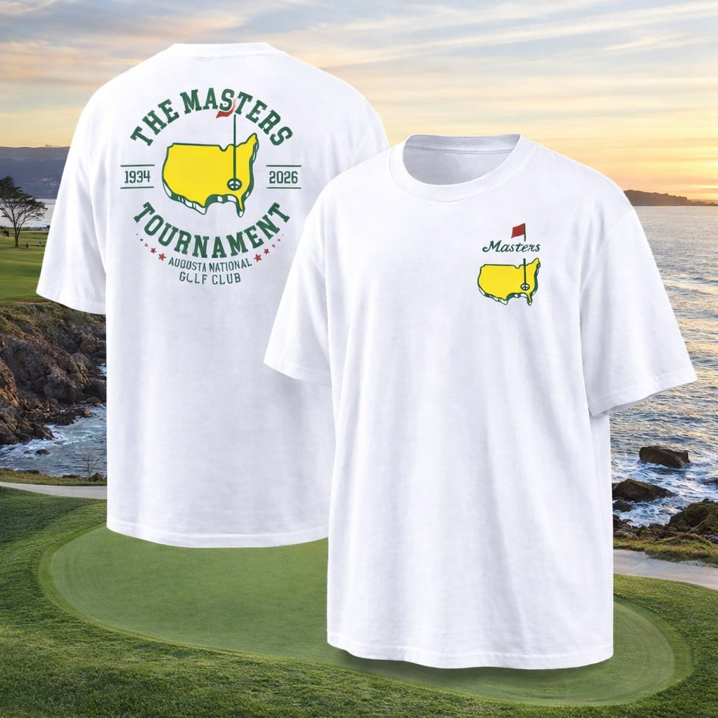 The Master Golf 2026 Shirt, Masters Tournament Champions Shirt, Golf Shirt, Golf Apparel Two Sides, Family Matching, Augusta National Golf Club SGTP02