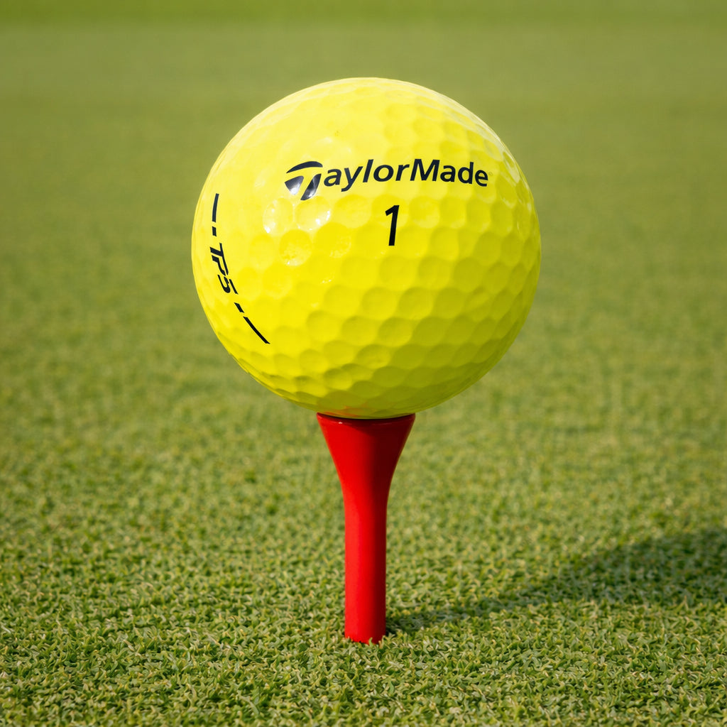 TaylorMade TP5 Yellow Golf Balls, Best Golf Balls, Premium Golf Balls, Golf Lover Gift