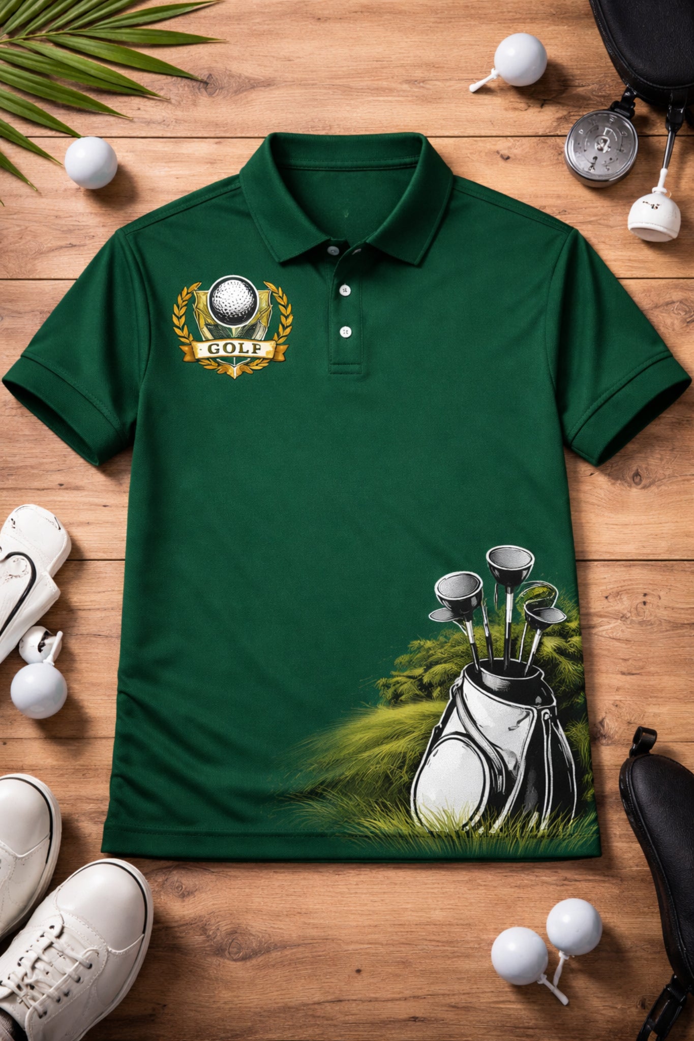 Personalized Golf Polo Shirt, Golf Shirt, Unisex Summer Golf Polo Shirt, Short Sleeve Golf Shirt, Polo for Golfer, Custom Polo Shirt PLSGTP05