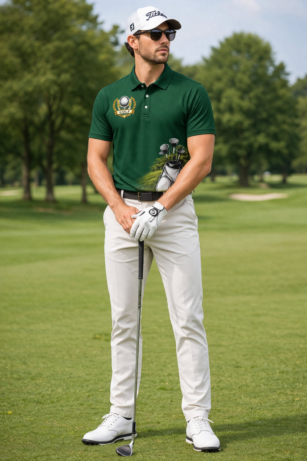 Personalized Golf Polo Shirt, Golf Shirt, Unisex Summer Golf Polo Shirt, Short Sleeve Golf Shirt, Polo for Golfer, Custom Polo Shirt PLSGTP05