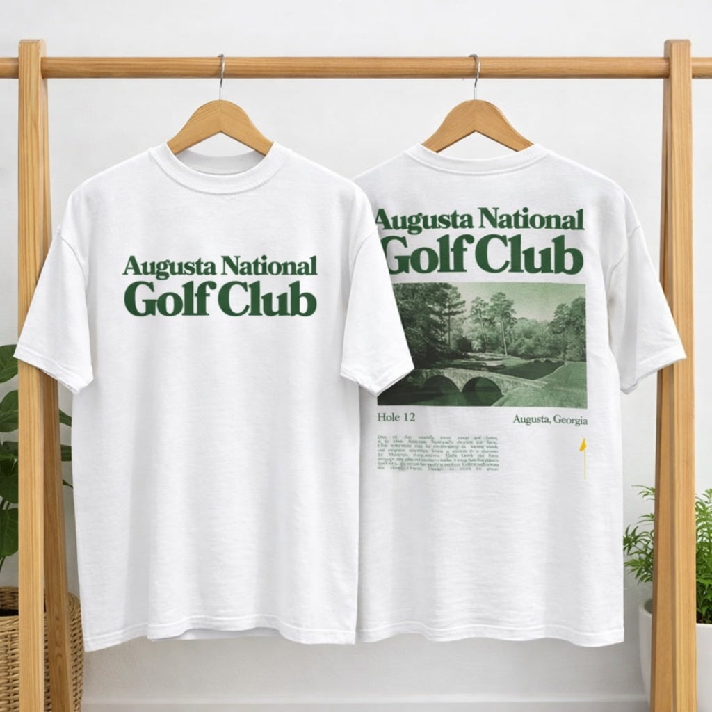 Augusta National Golf Shirt, Golf Fan Tee, Azalea Hole 13 Shirt, Vintage Distressed Golf T Shirt, Golf Club Shirt, Vintage Golf Shirt SGTP03