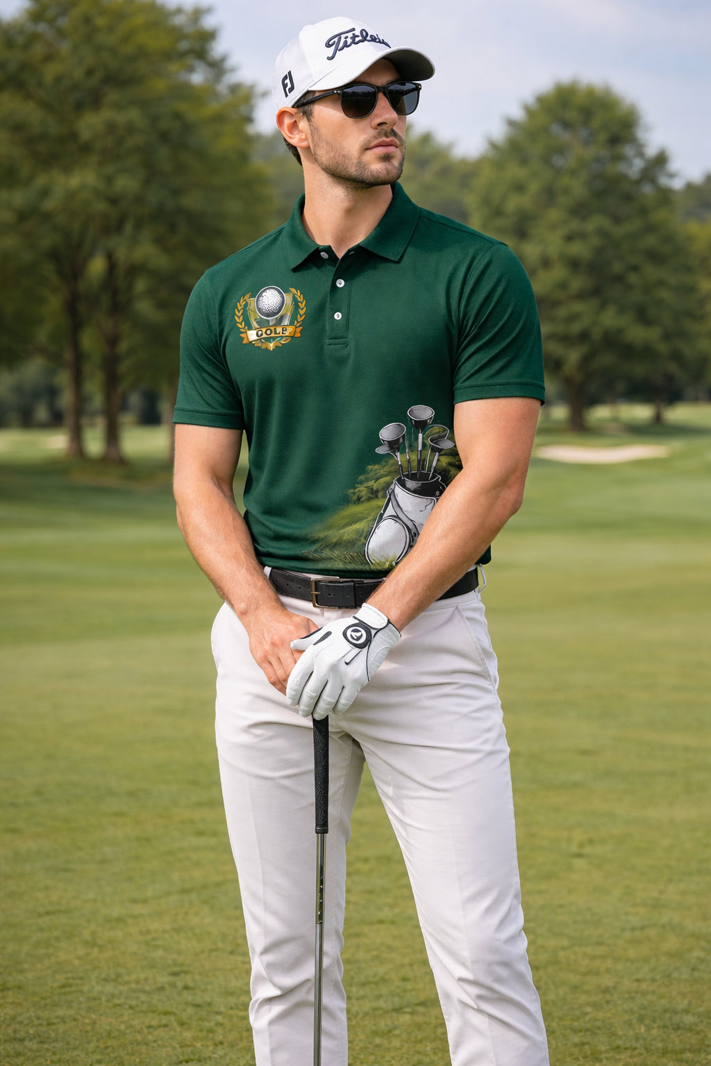 Personalized Golf Polo Shirt, Golf Shirt, Unisex Summer Golf Polo Shirt, Short Sleeve Golf Shirt, Polo for Golfer, Custom Polo Shirt PLSGTP05