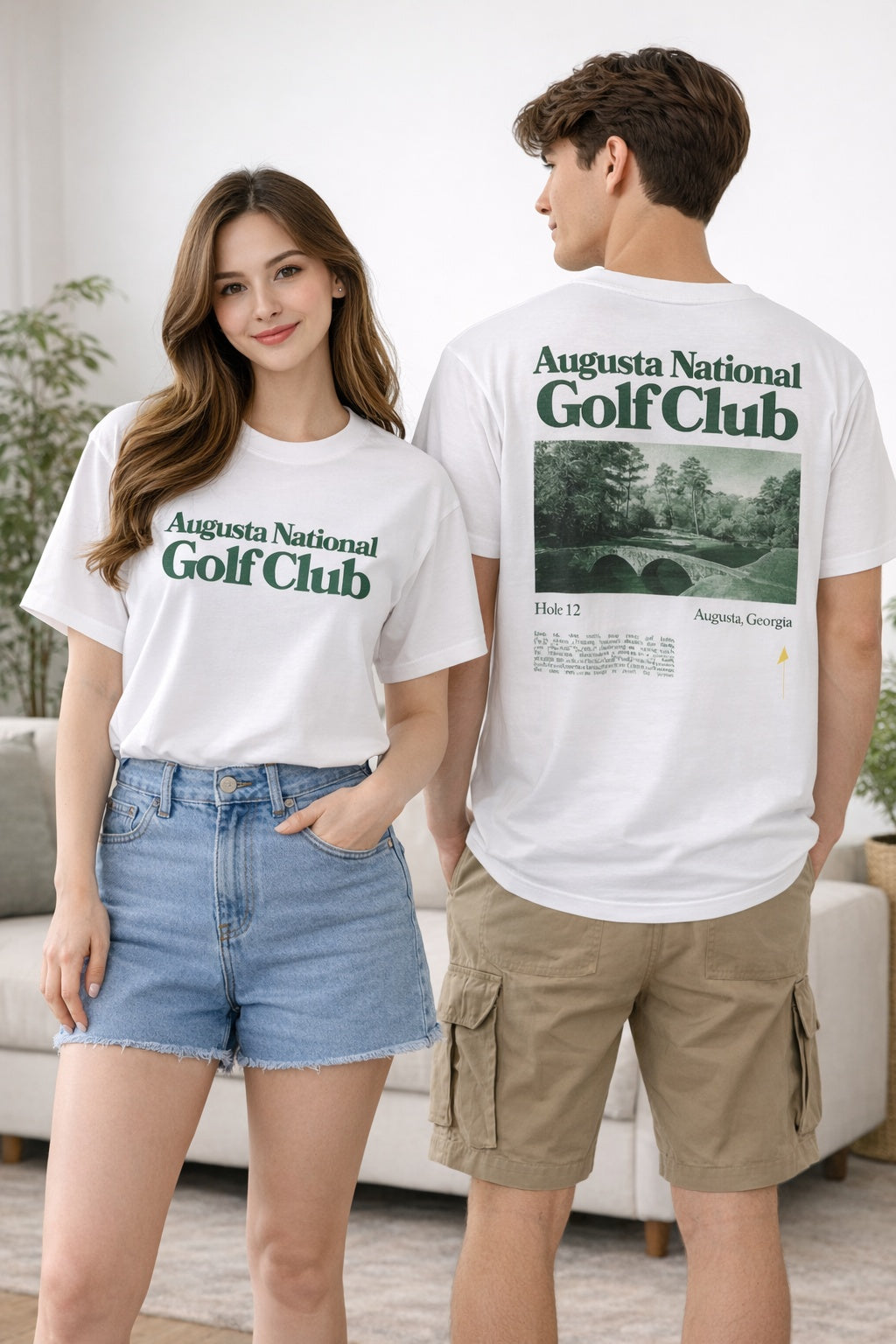 Augusta National Golf Shirt, Golf Fan Tee, Azalea Hole 13 Shirt, Vintage Distressed Golf T Shirt, Golf Club Shirt, Vintage Golf Shirt SGTP03