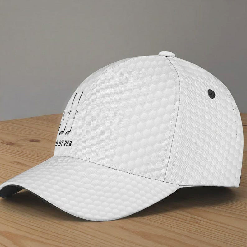 Personalized Best Dad By Par Cap, Best Grandpa By Par Hat, Custom Name Father Day Golf Gift, Golf Lover Gift For Him, Dad Birthday Golf Gift