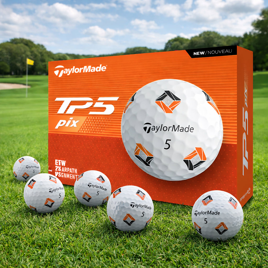 TaylorMade TP5 Pix Golf Balls, Best Golf Balls, Premium Golf Balls, Golf Lover Gift