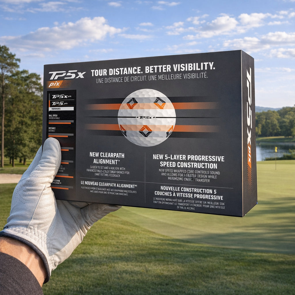 TaylorMade TP5 Pix Golf Balls, Best Golf Balls, Premium Golf Balls, Golf Lover Gift