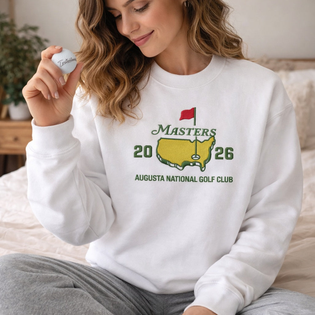 The Masters Golf 2026 Shirt, Embroidered Masters Tournament Golf Shirt, Embroidered Unisex Shirt for Golfers, Masters Golf Tournament Shirt, Augusta Golf Shirt EMGTP01