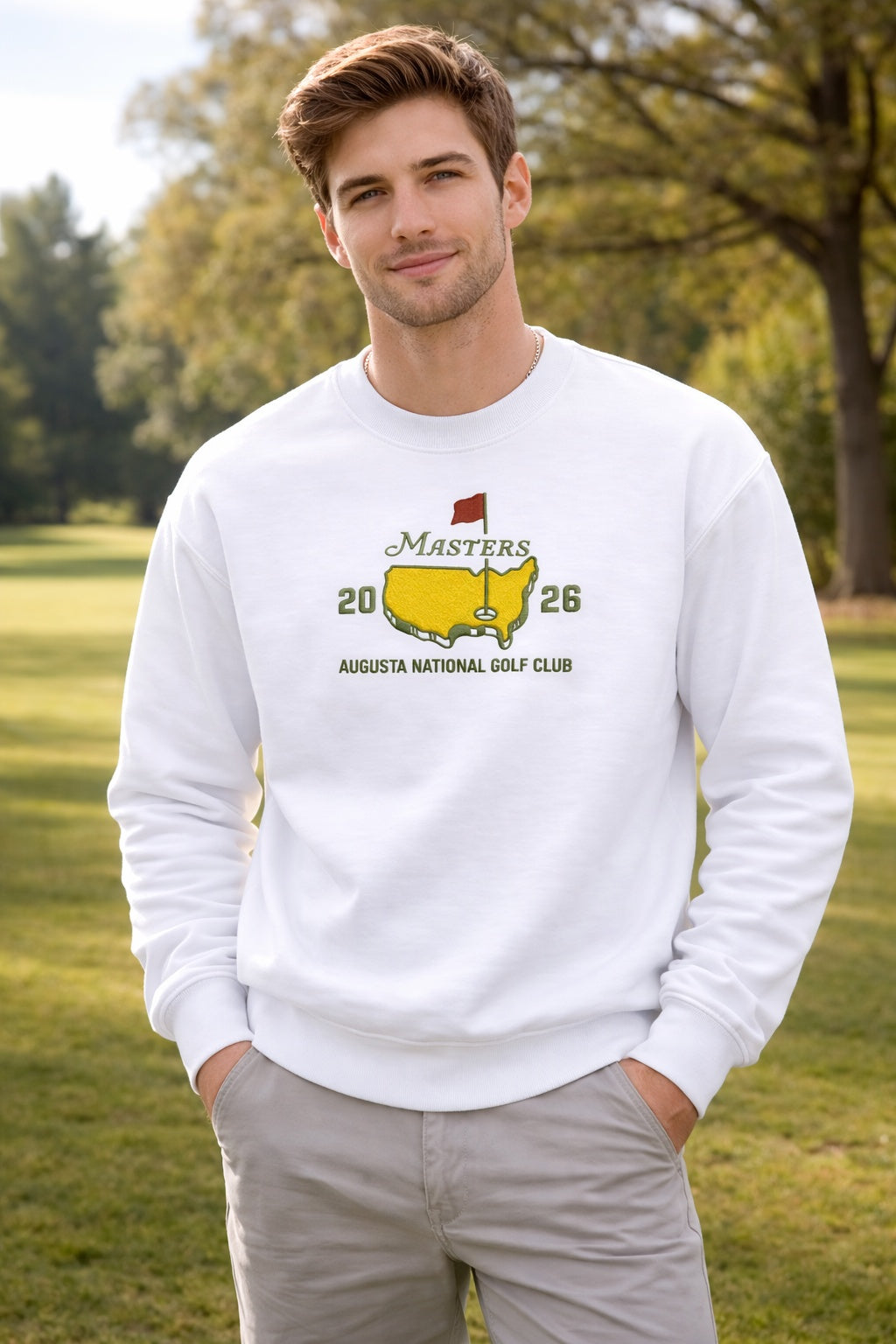 The Masters Golf 2026 Shirt, Embroidered Masters Tournament Golf Shirt, Embroidered Unisex Shirt for Golfers, Masters Golf Tournament Shirt, Augusta Golf Shirt EMGTP01
