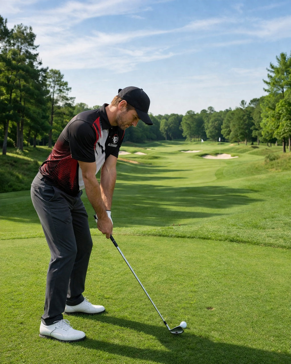 Custom Golf Team Polo Shirt, Golf Shirt, Quotes Golf Polo Shirt, Short Sleeve Golf Shirt, Polo for Golfer, Custom Polo Shirt Gift PLSGTP08