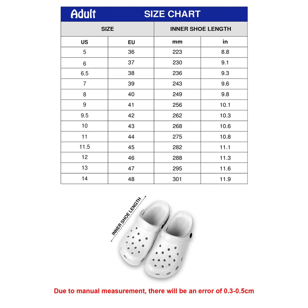 Golf Theme Golf Clogs, Red Golf Pattern Clogs, Unisex Kid Adult Clogs, Summer Clogs, Waterproof EVA Slip-On Shoes, Comfortable Casual Sandals CLGOLF12