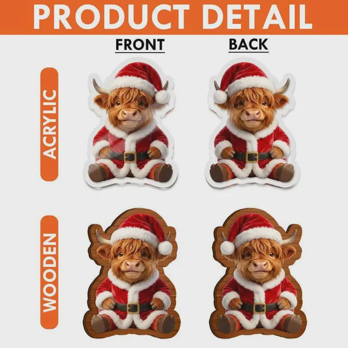 Personalized Golf Advent Calendar: 24-Day Countdown Ornament (2026). ACGTP02