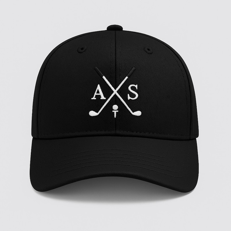 Personalized Golf Cap, Unisex Custom Embroidery Baseball Hat, Golf Dad Hat, Golf Cap with Ball Marker, Custom Golf Hats, Golf Hats for Men
