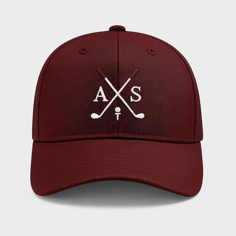 Personalized Golf Cap, Unisex Custom Embroidery Baseball Hat, Golf Dad Hat, Golf Cap with Ball Marker, Custom Golf Hats, Golf Hats for Men