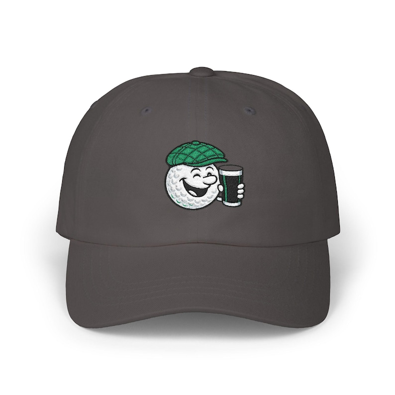 Beer Drinking Golf Cap Ball Dad, Funny Golf Logo