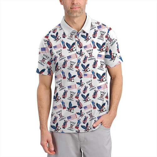 Golf Of America Golf Polo Shirt, USA Golf Shirt For Men, Golf Shirt For Golfers, America 250th Anniversary Golf Polo T Shirt Sweatshirt Hoodie PLSGTP17