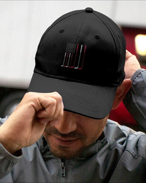 Wonderful US Flag Design Golf Cap Lover Embroidered – Perfect for Golf Fans  CGTP02