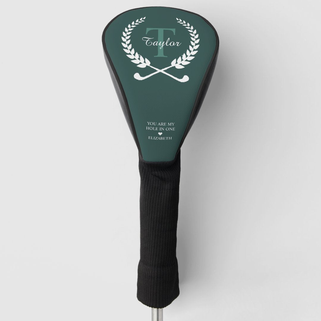 You Are My Hole In One | Monogram Golf Head Cover